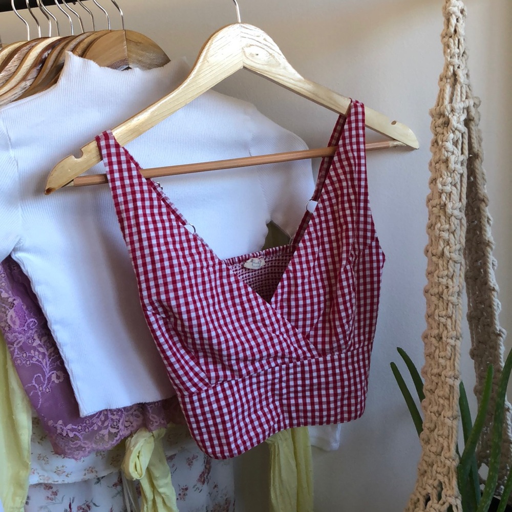 Brandy Melville Checker Top